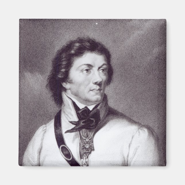 Aimant Portrait de Tadeusz Kosciuszko (Devant)