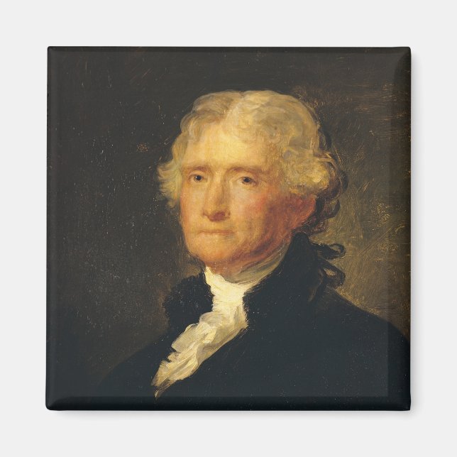 Aimant Portrait de Thomas Jefferson (Devant)