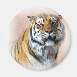 Aimant Portrait de tigre