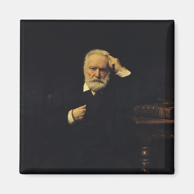 Aimant Portrait de Victor Hugo 1879 (Devant)