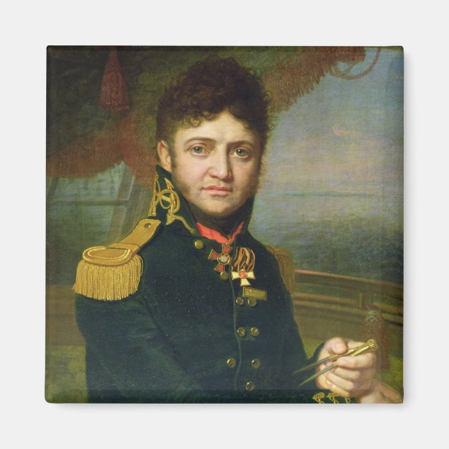 Aimant Portrait de Yuri F. Lisyansky, 1810 (Devant)