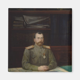 Aimant Portrait d'empereur Nicholas II, 1914