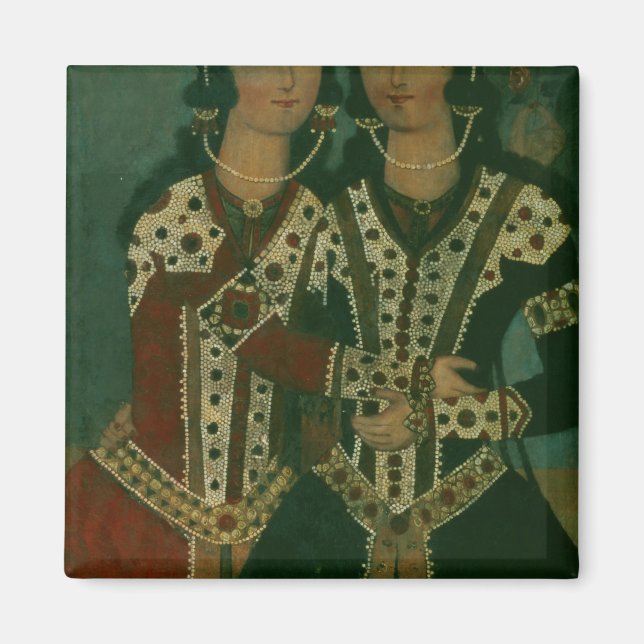 Aimant Portrait des jumeaux (Devant)