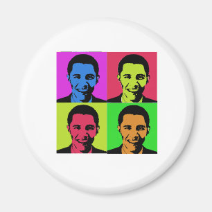 Aimant Portrait d'Obama