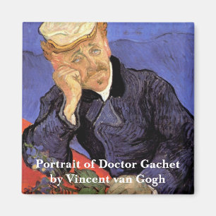 Aimant Portrait du Docteur Gachet par Vincent van Gogh