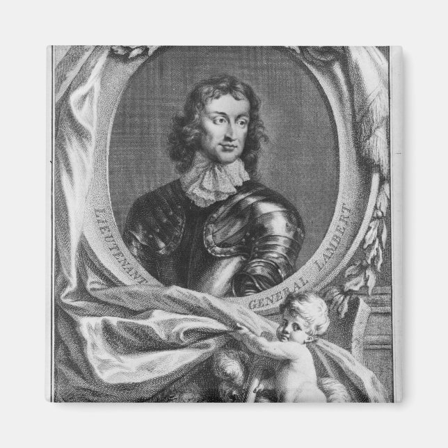 Aimant Portrait du lieutenant-général John (Devant)