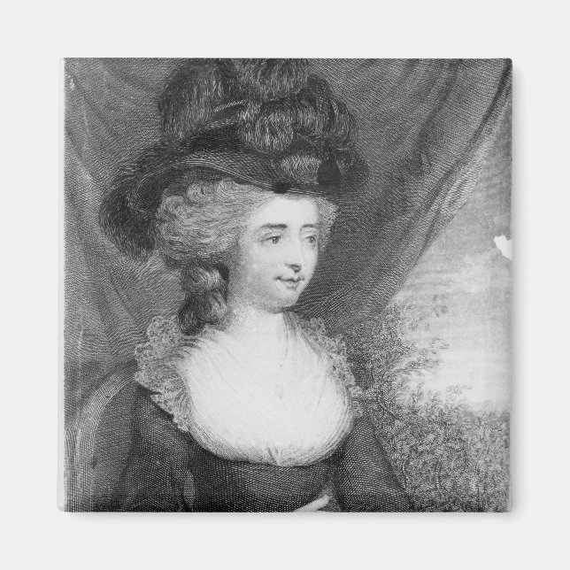 Aimant Portrait du pub Fanny Burney par Henry (Devant)