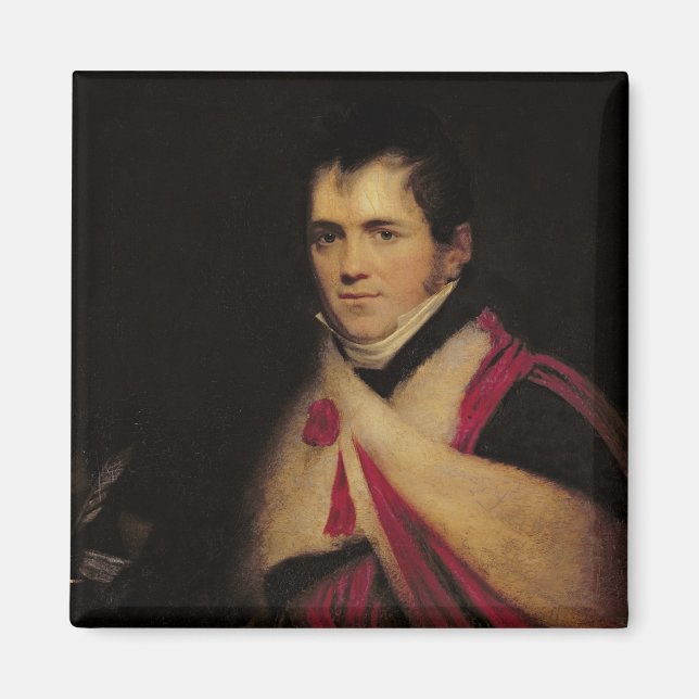 Aimant Portrait du révérend Edward Daniel Clarke c.1822 (Devant)