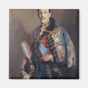 Aimant Portrait du Roi Alfonso XIII de l'Espagne, 1927