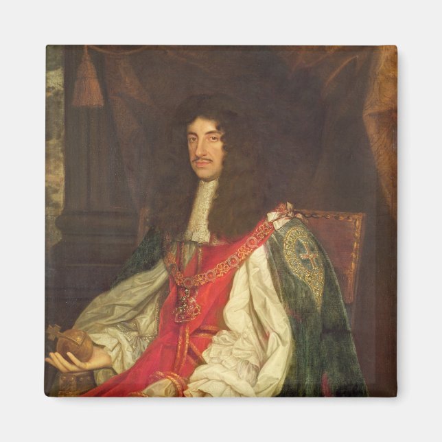 Aimant Portrait du roi Charles II, c.1660-65 (Devant)