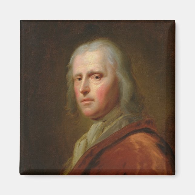 Aimant Portrait d'un homme 3 (Devant)