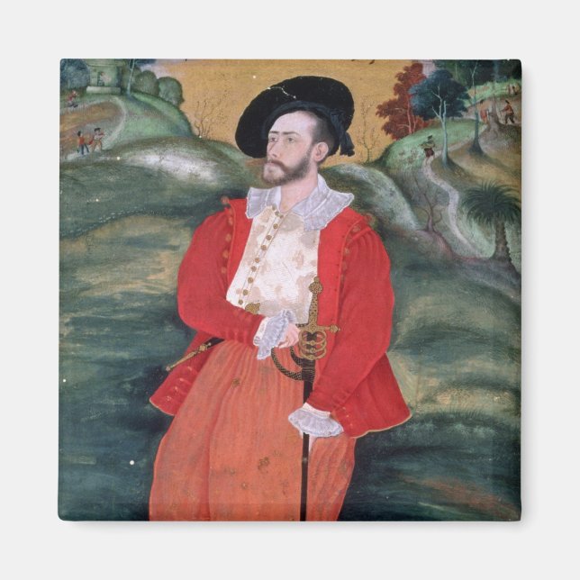 Aimant Portrait d'un marin européen, c.1590 (Devant)