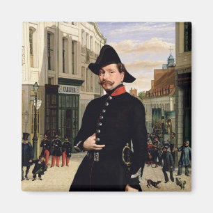 Aimant Portrait d'un policier dans Douai en 1848