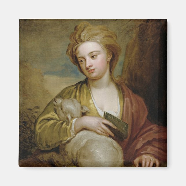 Aimant Portrait d'une femme à St. Agnes, traditionnelle (Devant)