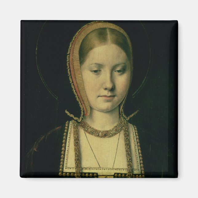 Aimant Portrait d'une femme, possiblement Catherine d'Ara (Devant)