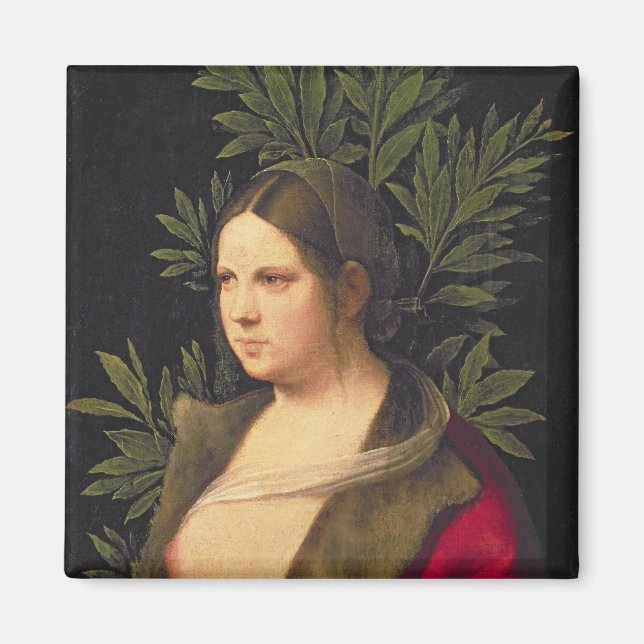 Aimant Portrait d'une jeune femme, 1506 (Devant)