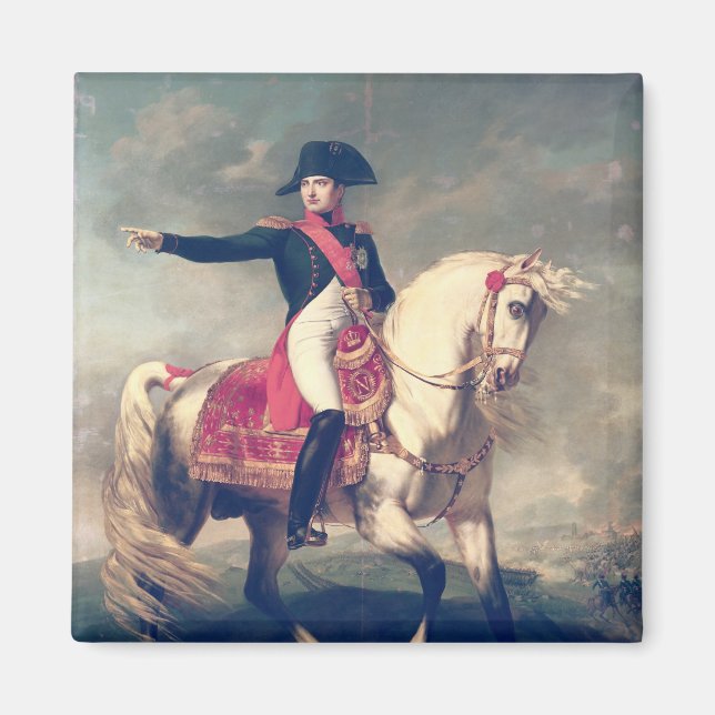 Aimant Portrait équestre de Napoléon I 1810 (Devant)