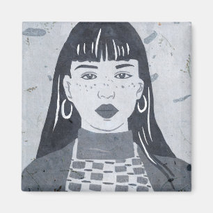 Aimant Portrait nocturne