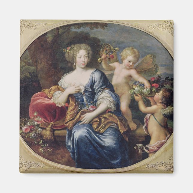 Aimant Portrait supposé être Francoise-Athénais (Devant)