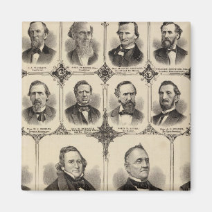 Aimant Portraits de citoyens du comté de Scott