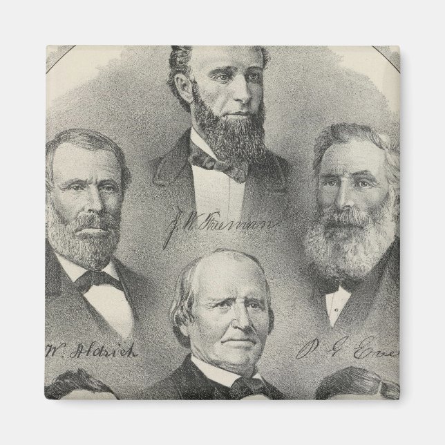 Aimant Portraits du comté de Yolo (Devant)