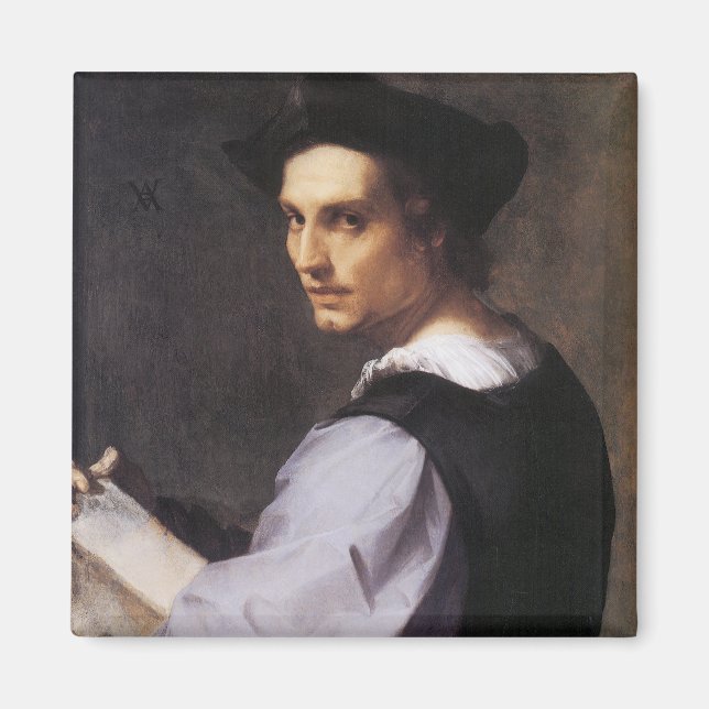 Aimant Portriat d'un jeune homme (Devant)