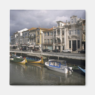 Aimant Portugal, Aveiro. Moliceiros (bateaux de collecte