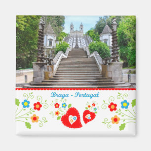 Aimant Portugal en photos - Bom Jesus Sanctuaire, Braga