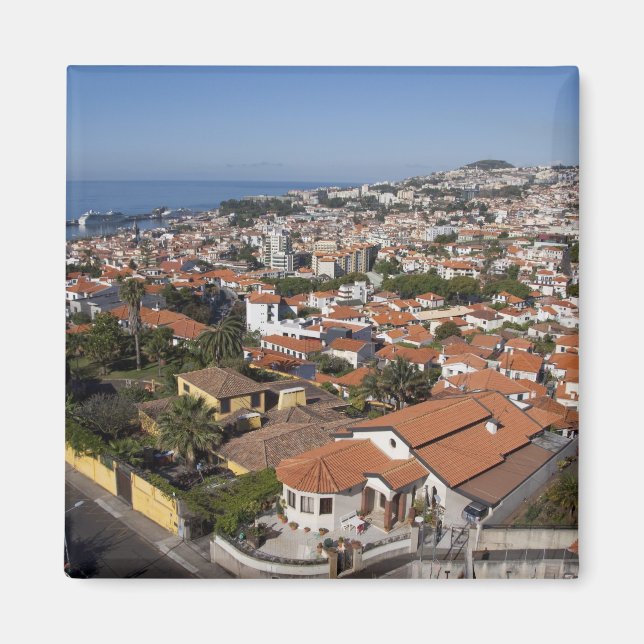 Aimant Portugal, île de Madère, Funchal. Téléphérique (Devant)