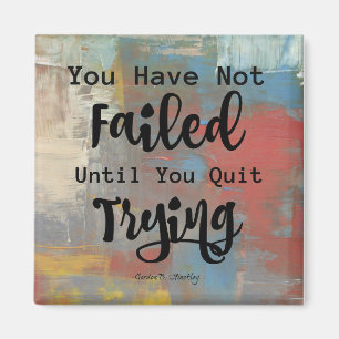 Aimant positif de réfrigérateur de citation