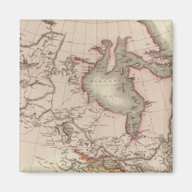 Aimant possessions britanniques en Amérique du Nord (Devant)