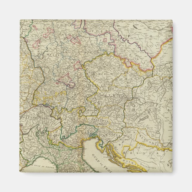 Aimant Post roads Allemagne, Hongrie (Devant)