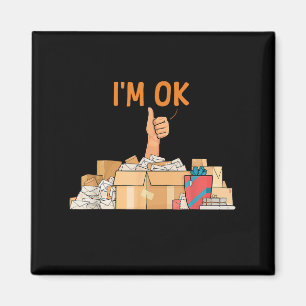 Aimant Postal Worker Art For Men Femme Poste Office