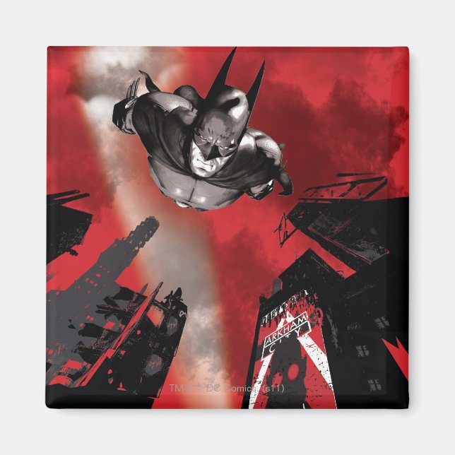 Aimant Poster AC - Batman volant (Devant)