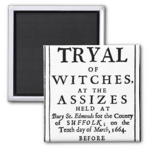Aimant Poster Authentic Witch Trials