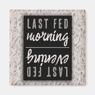 Aimant Poster de animal alimentaire pour animaux de compa