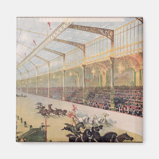 Aimant Poster de l'hippodrome de l'Alma (Devant)