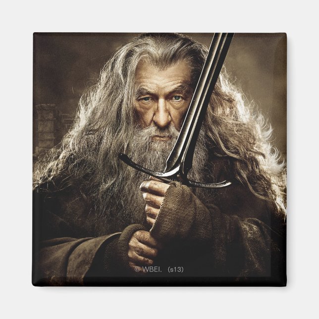 Aimant Poster de personnage Gandalf 1 (Devant)