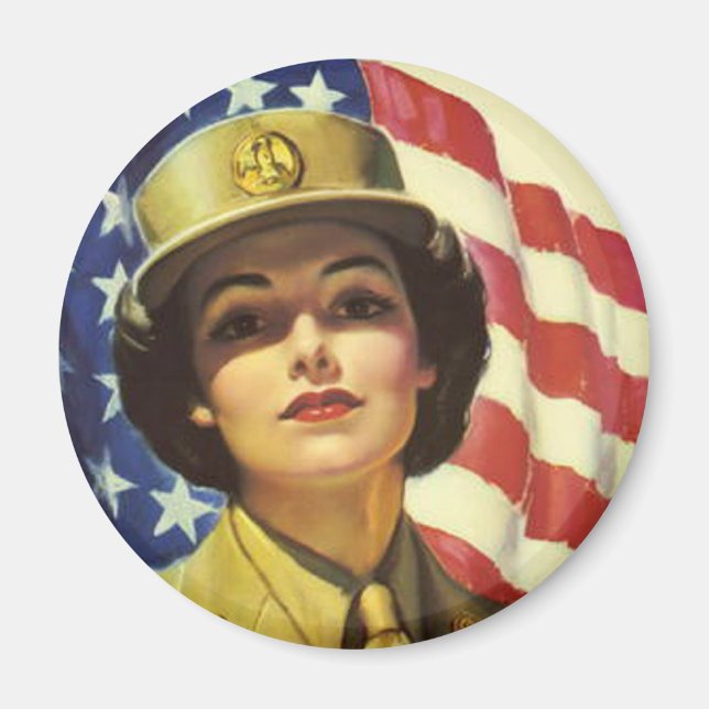 Aimant Poster de recrutement de l'ACC (Devant)