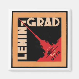 Aimant Poster de voyage Leningrad