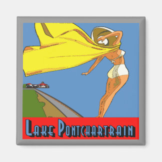 Aimant Poster du lac Pontchartrain