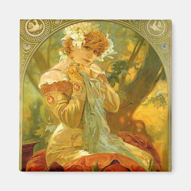 Aimant Poster Lefevre Utile 1904 (Devant)