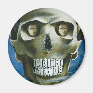Aimant Poster magique vintage, De Biere le mystérieux