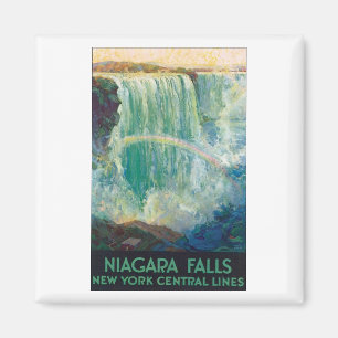 Aimant Poster Vintage voyage de Niagara Falls