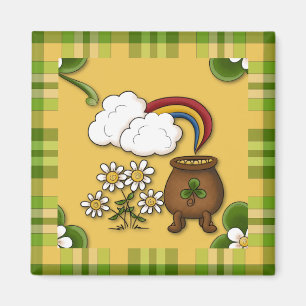 Aimant Pot d'aimant du réfrigérateur de St Patrick de