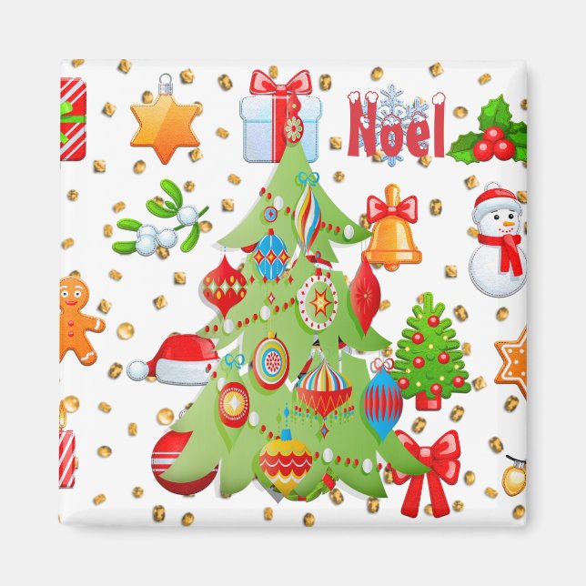 Aimant Potpourri Noël (Devant)