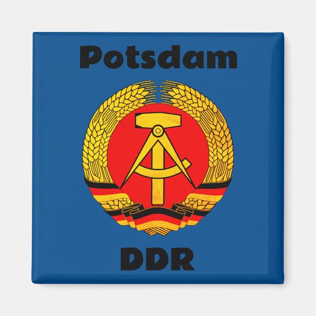 Aimant Potsdam, Allemagne de l'Est (République démocratiq (Devant)