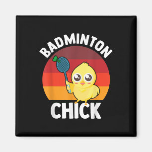 Aimant Poulet de badminton Joueur de badminton Volant Spo