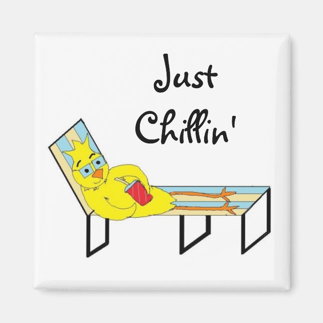 Aimant Poulet juste réfrigéré (Devant)