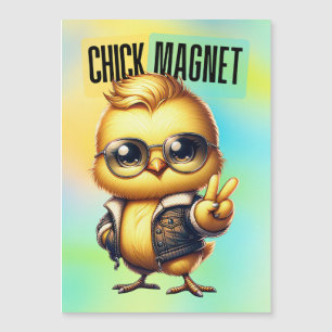 Aimant Poulet Mignon Drôle de Pâques-54546